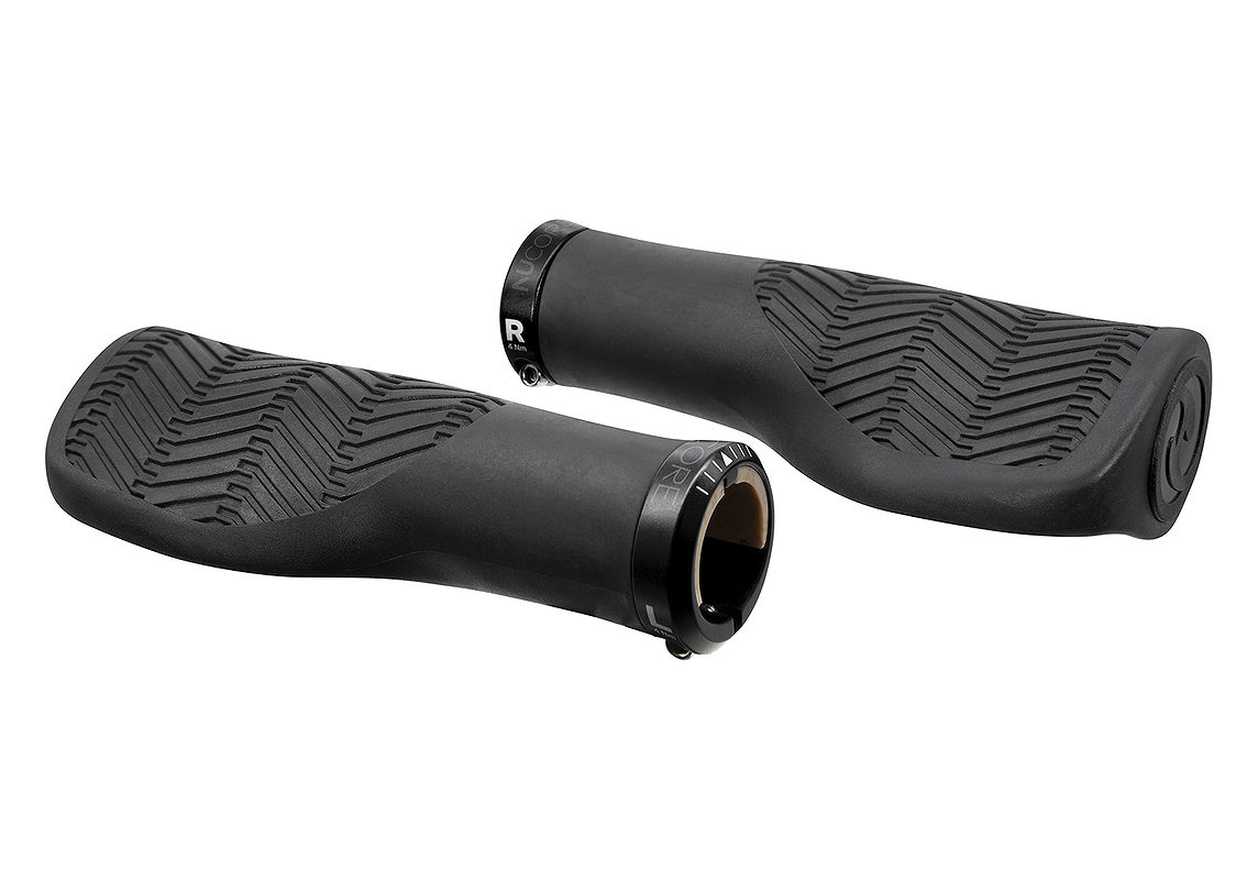 HERRMANS Lenkergriff Nucore Tour Wave DD47 schwarz  130/130 mm