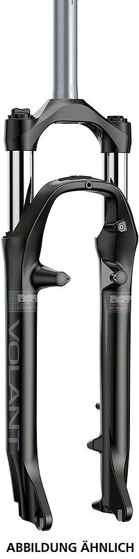 RST Federgabel Volant T Matt Black, 80 mm schwarz 28"