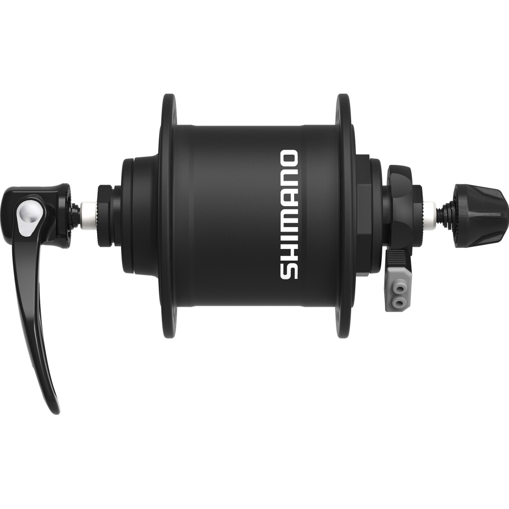 SHiMANO Nabendynamo ALIVIO DH-T4000-1N Felgenbremse 6 Volt/1,5 Watt Schwarz