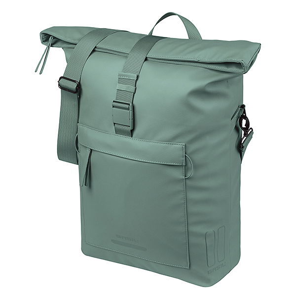 Basil Umhängetasche Brooklyn silbergrün