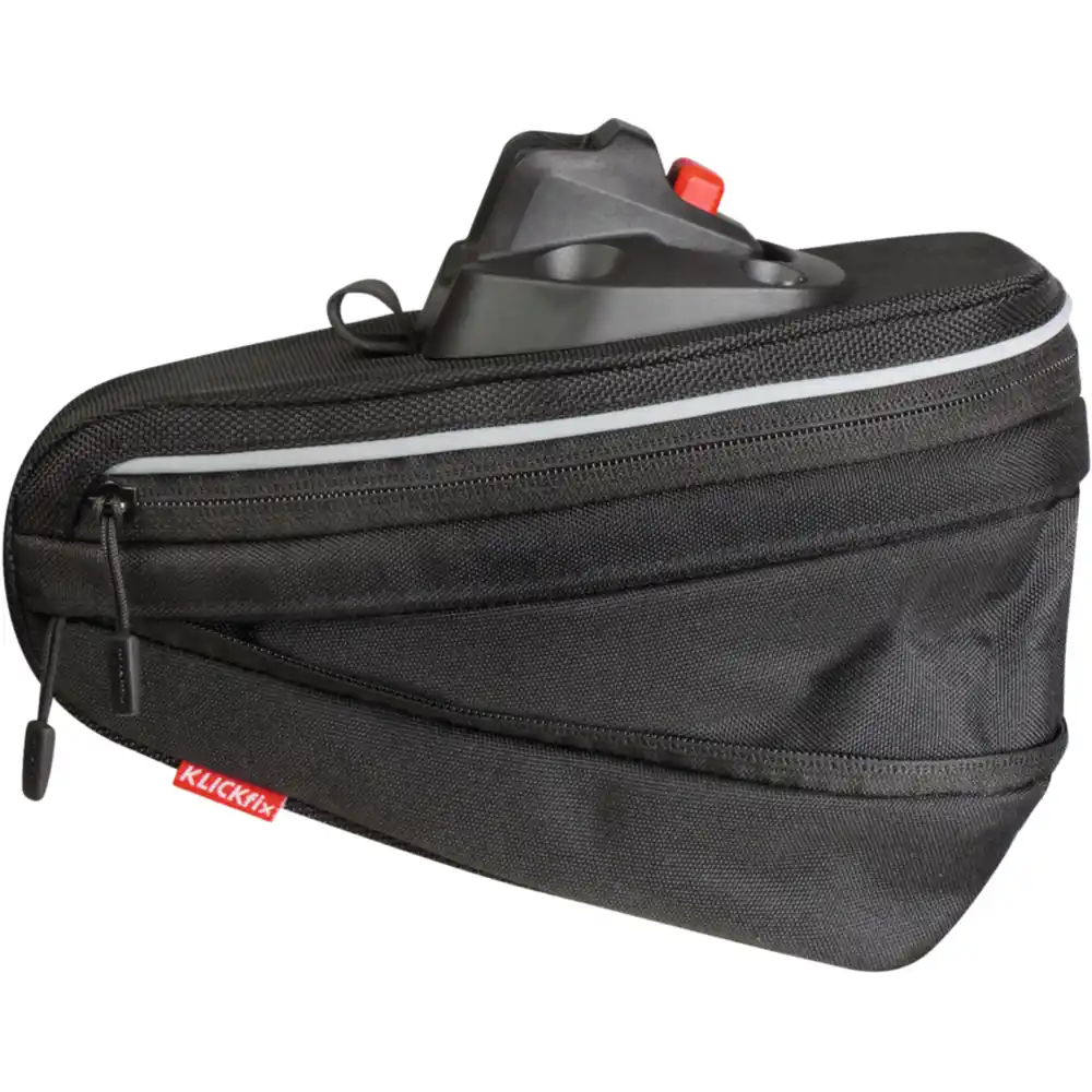 KLICKfix Bikepack Sport Expandable Satteltasche schwarz