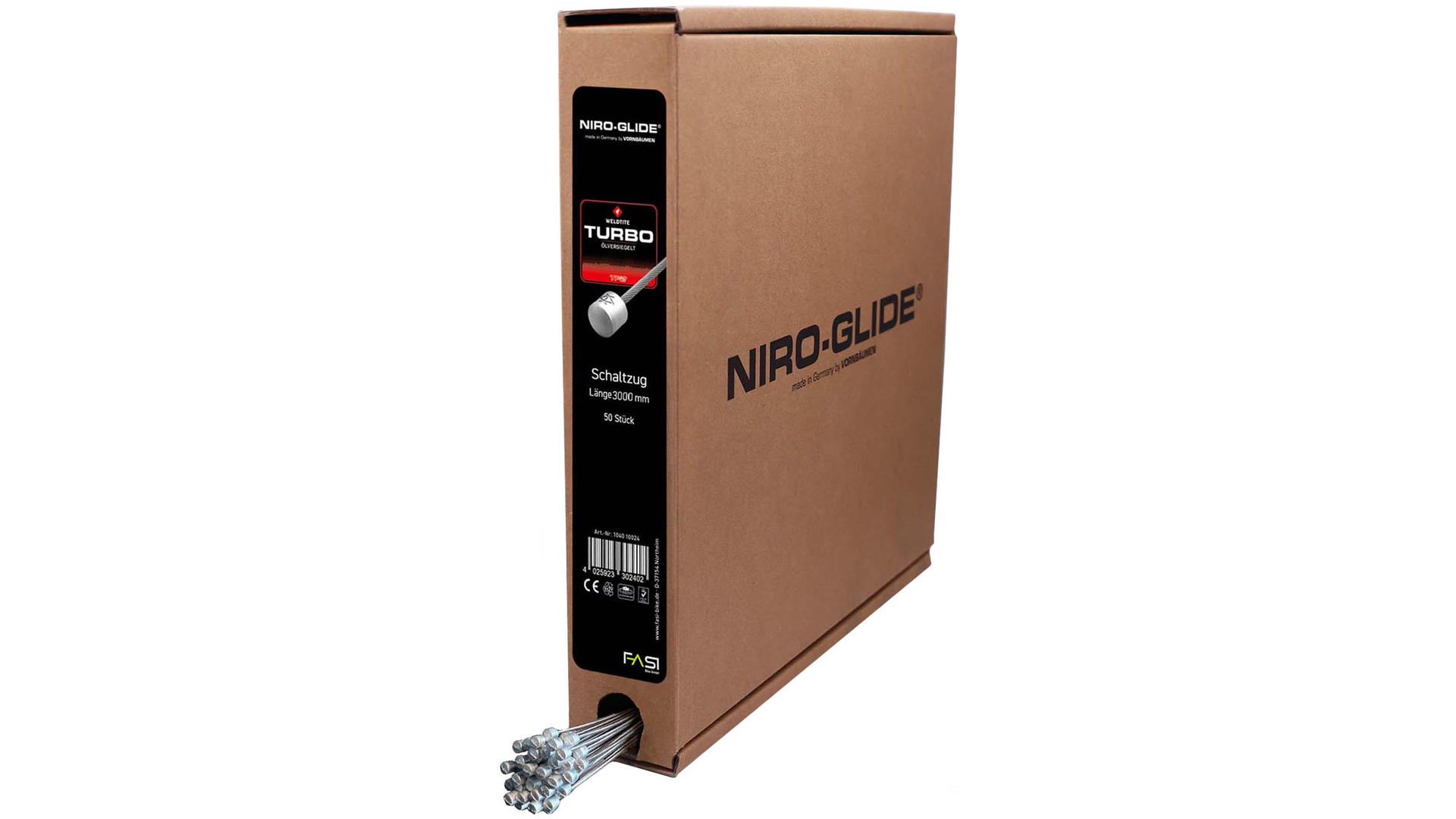 NIRO GLIDE CERAMIC TURBO SCHALTZUG 4500 MM