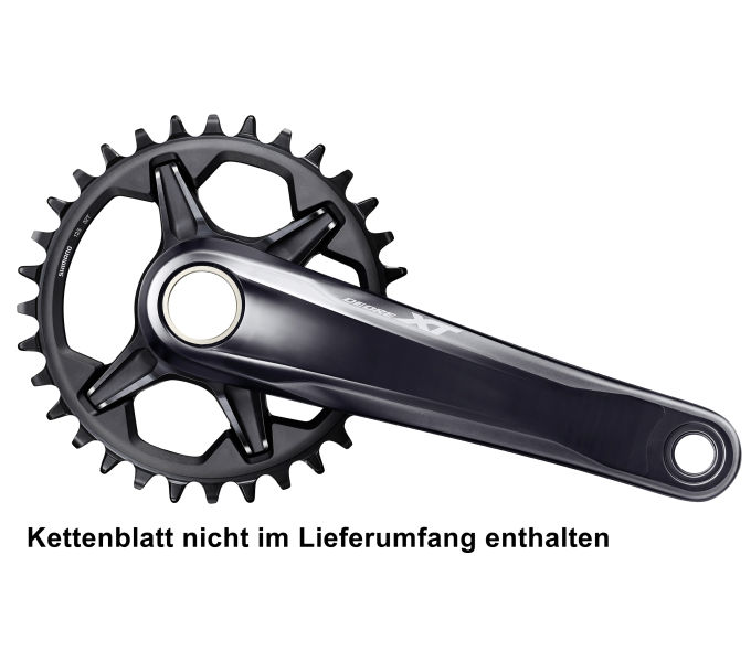 Kurbelgarnitur DEORE XT FC-M8130-1 12-fach 165 mm ohne Kettenblatt