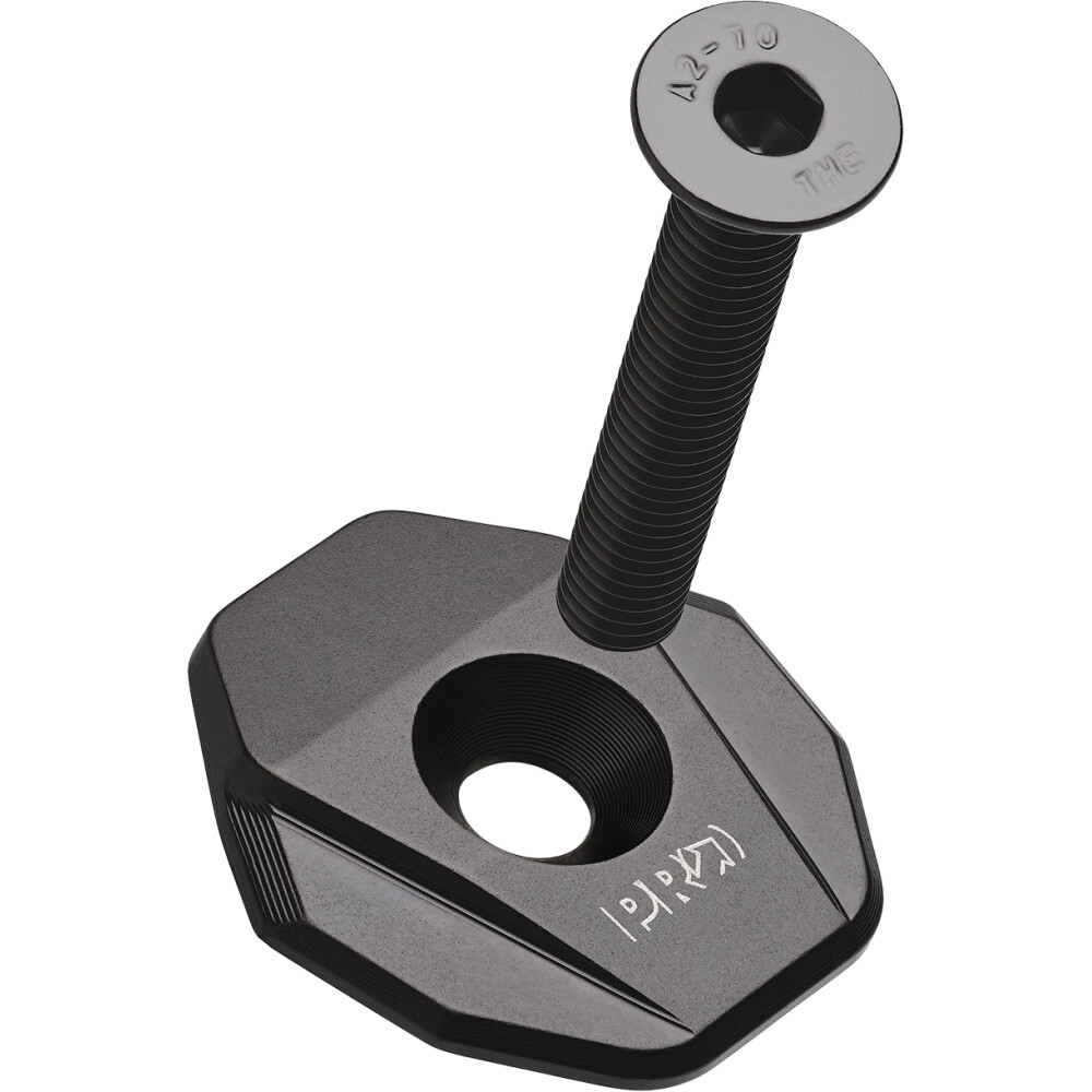 Steuersatzkappe Tharsis, Alu, CNC, Schwarz