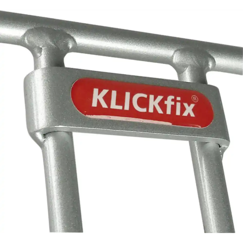 KLICKfix Alumino Korb  silber Vorderradkorb