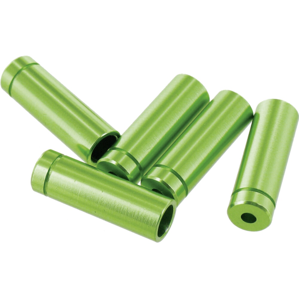 100 Stück. Außenhüllenendkappen FR-01950 Grün