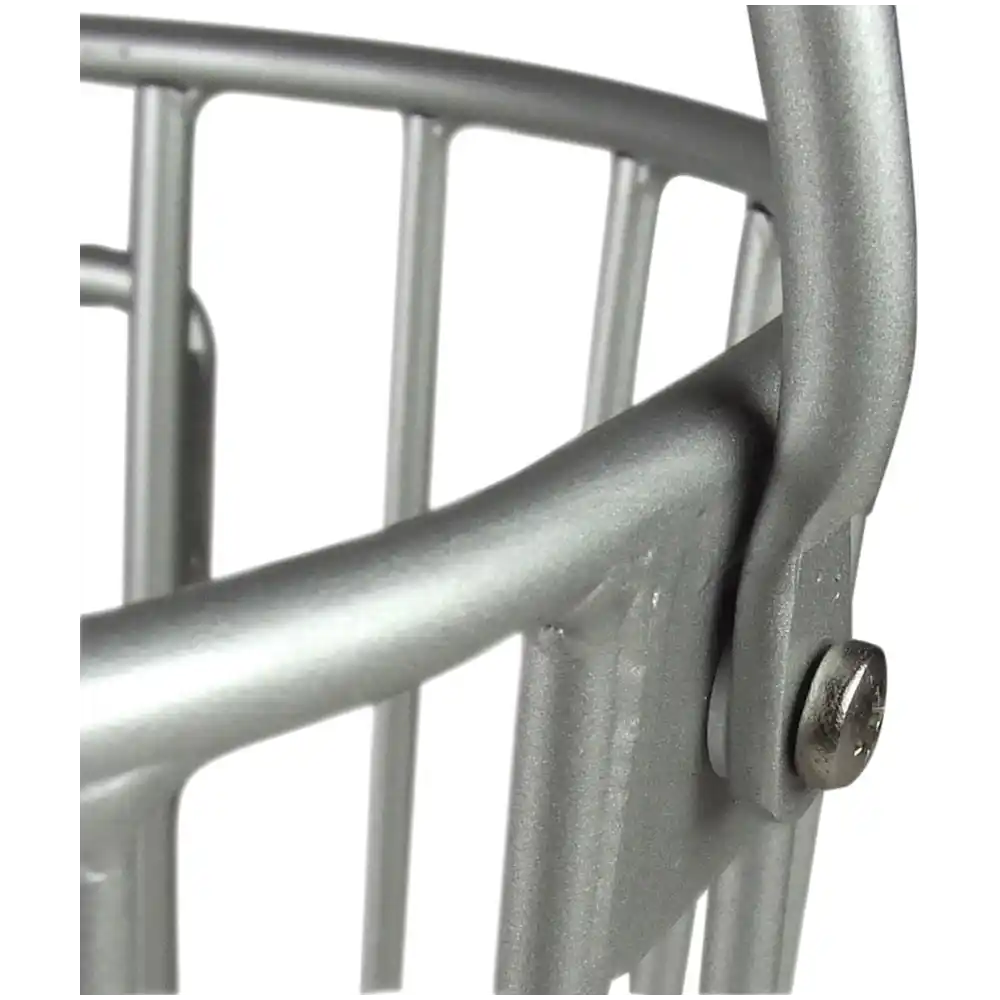KLICKfix Alumino Korb  silber Vorderradkorb