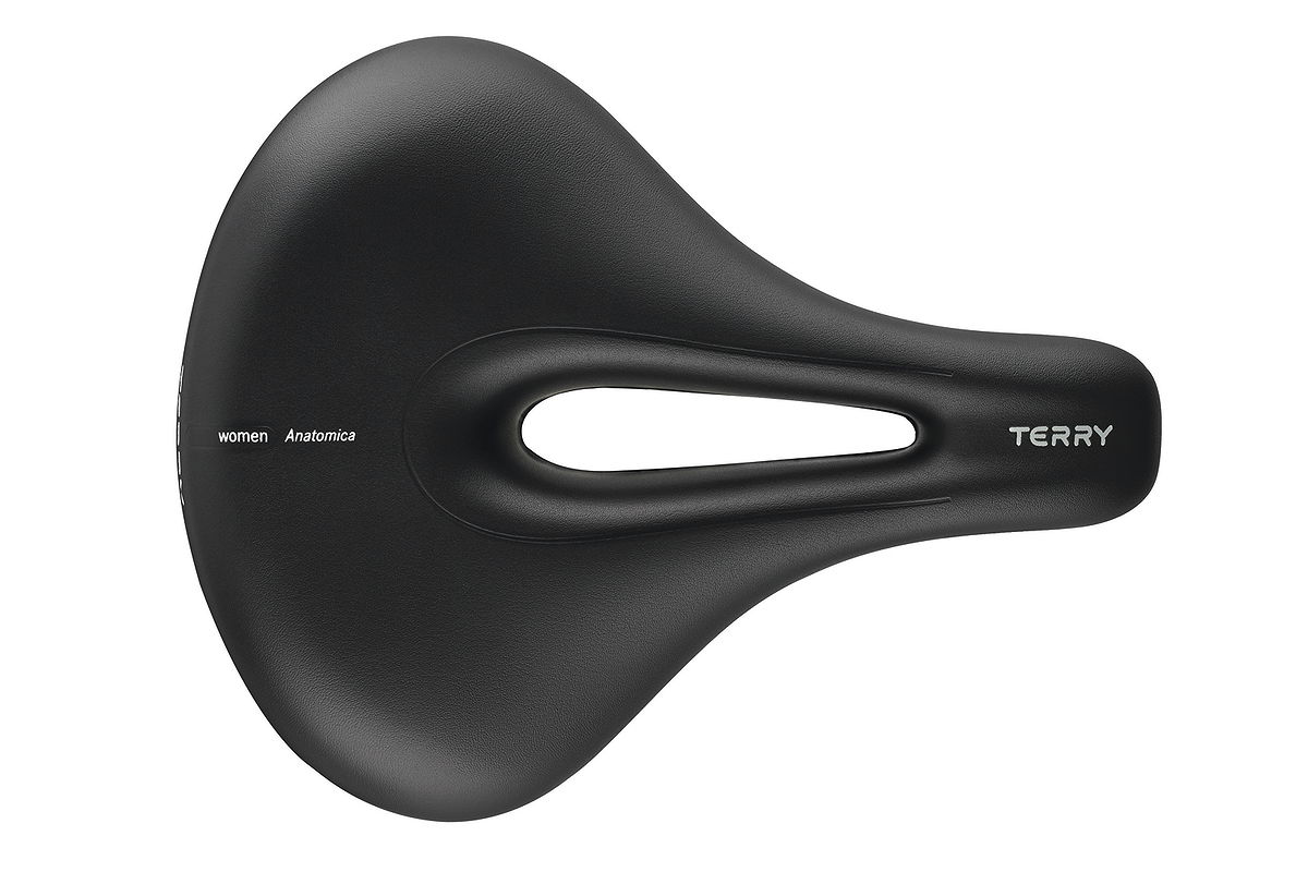 Terry City Sattel Anatomica Touring schwarz L265 x  B220 mm / 570 g Damen