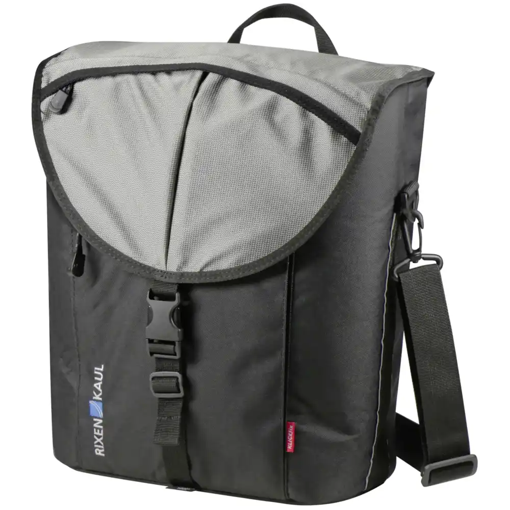 KLICKfix Cita Vario Einkaufstasche schwarz / silber
