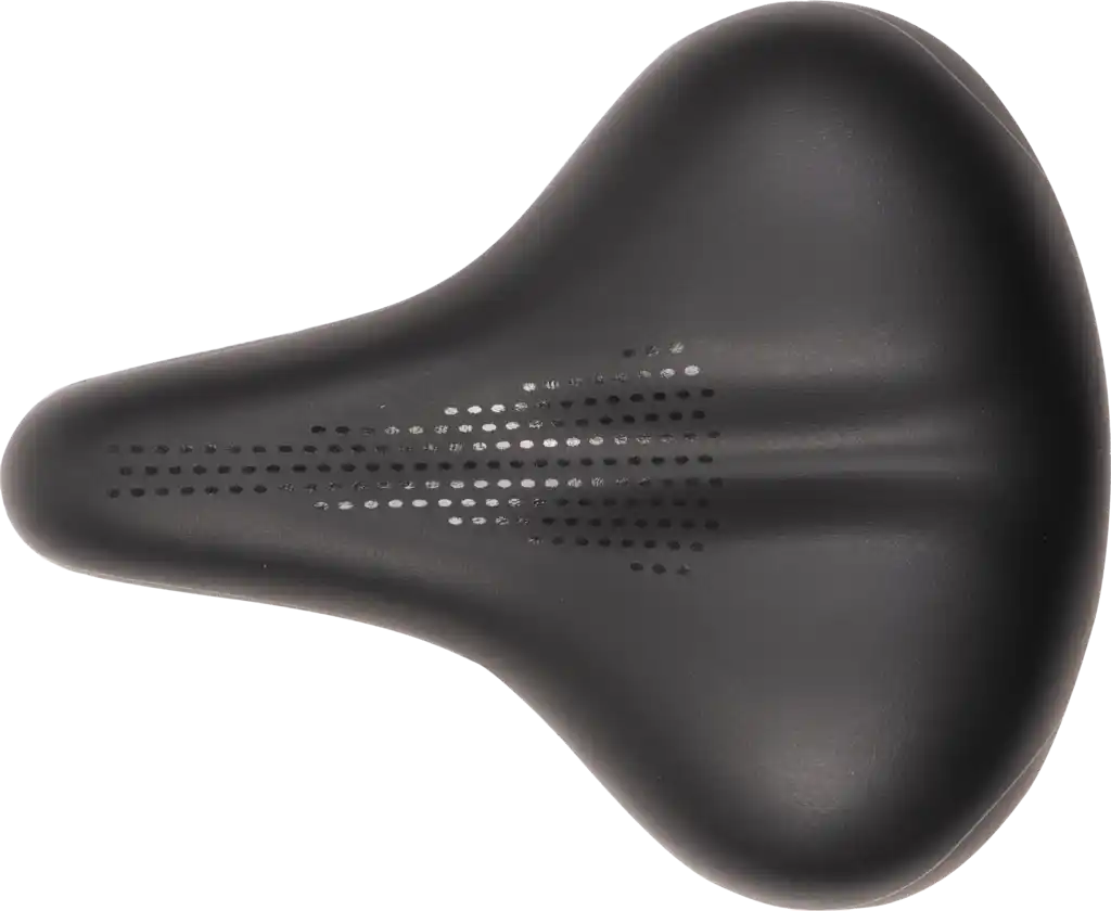 Velo Base Komfortsattel Damen  schwarz / grau/weiss