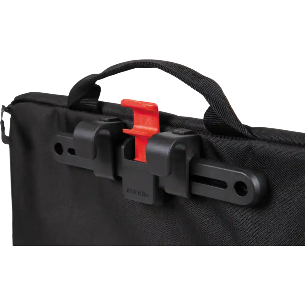 Norco Canmore City Tasche mit KLICKfix Kompakt Schiene mit variabler Hakenposition schwarz Seitentasche