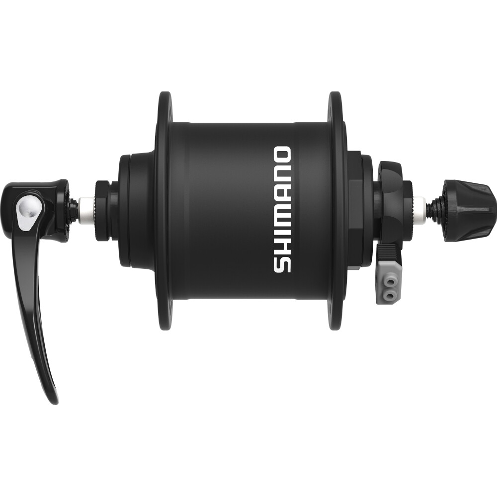 SHIMANO Nabendynamo ALIVIO DH-T4000-1N Felgenbremse 6 Volt/1,5 Watt Schwarz