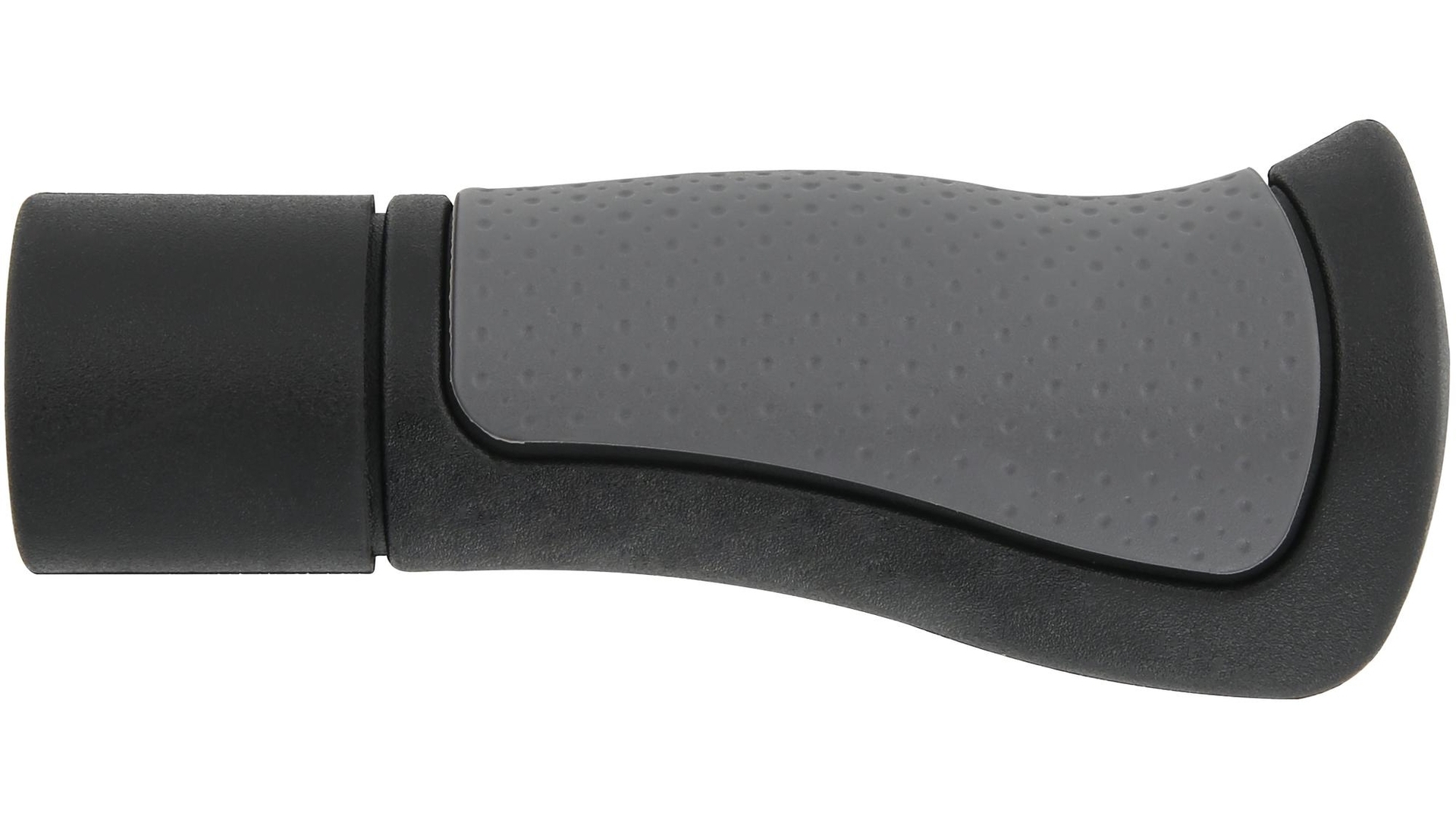 2-KOMP.GRIFF SCHW./GRAU 120MM ERGON.GEFORMT