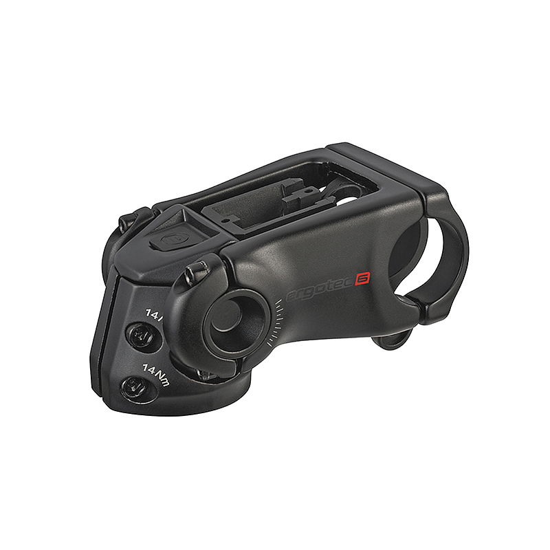 ergotec Ahead-Vorbau Integra Performance Vario 75 mm schwarz sand. 31,8 mm 1 1/8" -10°- +40°