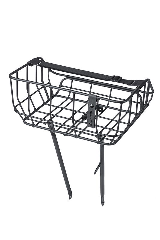 Basil Vorderrad-Gepäckträger Portland 26"-28" matt schwarz